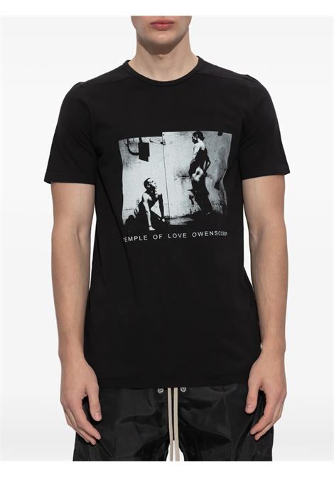 level t t-shirt man black RICK OWENS DRKSHDW | DU01F4250 RNEP6P0911